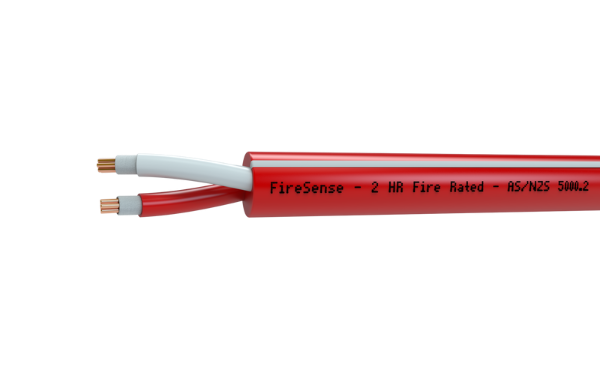 Fire rated cable, 1.50mm, 2C screened, 250m length, labeled as fireseal 20/20r/20r-2/2-2/2-2/2-2/2-2/2-2/2-2/2-2/2-2/2-2/2.